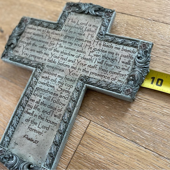 DEMDACO Beautiful Engraved Cross (wall mountable) - Picture 6 of 6